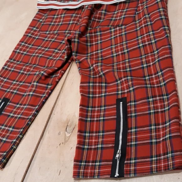 Super Low ¾ Cyber Punk 90s. Twill Pants!Vintage! - Picture 6 of 10